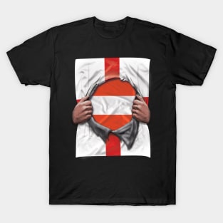 Austria Flag English Flag Ripped - Gift for Austrian From Austria T-Shirt